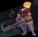 Rating: s
ID: 5349951
Date: 2025-02-03 20:52:41 -0500
Status: active
Score: 93
2025 anthro black_clothing black_lipstick boots breasts bullet_belt clothed clothed_anthro clothed_female clothing conditional_dnp digital_drawing_(artwork) digital_media_(artwork) domestic_cat empty_eyes eyebrows eyelashes felid feline felis female female_anthro footwear front_view full-length_portrait fur gatling_gun gloves gun hair handwear hi_res holding_gun holding_object holding_ranged_weapon holding_weapon jumpsuit legwear lips lipstick machine_gun makeup mammal mania_(welwraith) orange_body orange_ears orange_fur orange_hair portrait ranged_weapon scraper_city shoes simple_background smile smoke solo standing teeth thick_thighs thigh_boots thigh_highs weapon welwraith white_eyes zipper zipper_jumpsuit post #5349951