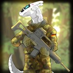 Rating: s
ID: 3868870
Date: 2023-02-12 13:34:50 -0500
Status: active
Score: 99
1:1 absurd_res anthro bundeswehr camo camo_print flecktarn g36 g36k german_flag gun heckler_and_koch hi_res kapri lu_(notthatlucy) machine male military north_atlantic_treaty_organization ranged_weapon robot solo synth_(vader-san) tail trigger_discipline weapon post #3868870