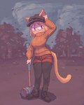 Rating: s
ID: 5187661
Date: 2024-11-17 10:17:28 -0500
Status: active
Score: 86
annoyed black_boots black_bottomwear black_clothing black_footwear black_pants blonde_hair boots bottomwear breasts cat_tail clothing croquet croquet_mallet domestic_cat felid feline felis female footwear furgonomics golf_course grass hair hand_on_hat hat headgear headwear hi_res holding_clothing holding_headgear holding_headwear holding_object humanoid leggings legwear mammal neco-arc orange_clothing orange_sweater orange_topwear outside pants plant pointy_ears prick_ears red_bottomwear red_clothing red_eyes red_pants ribbed_clothing ribbed_sweater shoes shorts sky soaphisoap solo sweater tail topwear tree tsukihime type-moon upset wind wool_clothing yellow_tail post #5187661