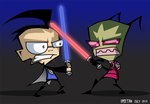 Rating: s
ID: 4989670
Date: 2024-08-16 13:10:45 -0400
Status: active
Score: 4
alien black_clothing black_hair black_jacket black_topwear blue_lightsaber clothing dib_membrane duo eyewear fight glasses hair human invader_zim irken jacket lightsaber male mammal melee_weapon nickelodeon not_furry pak red_lightsaber spectra22 star_wars topwear weapon zim_(invader_zim) post #4989670