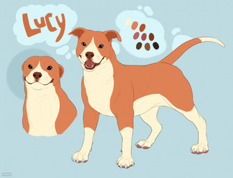 Rating: s
ID: 5699070
Date: 2025-07-10 09:52:21 -0400
Status: active
Score: 4
ambiguous_feral ambiguous_gender american_pit_bull_terrier brown_eyes brown_nose canid canine canis color_swatch dipstick_tail domestic_dog feral floppy_ears fur glistening glistening_eyes hi_res hunting_dog lucy_(wolffan45) mammal markings model_sheet mouth_closed open_mouth orange_body pawpads pit_bull red_pawpads red_tongue roobin side_view simple_background solo tail tail_markings terrier tongue white_body white_fur post #5699070