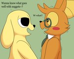 Rating: s
ID: 5667200
Date: 2025-06-25 16:18:09 -0400
Status: active
Score: 24
2025 5:4 anthro bat black_eyes black_nose blush canid canine canis chikn_nuggit chikn_nuggit_(chikn_nuggit) colossalstars dialogue digital_media_(artwork) domestic_dog duo eastern_red_bat english_text eye_contact eyewear fur glasses green_background green_eyewear green_glasses green_necktie hair hi_res interspecies looking_at_another love male male/male mammal necktie onyn_ring_(chikn_nuggit) orange_body orange_ears orange_fur orange_hair orange_sclera question_mark romantic romantic_couple shirt_collar side_view simple_background standing text yellow_body yellow_ears yellow_fur post #5667200