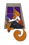 Rating: s
ID: 2158145
Date: 2020-02-22 20:12:19 -0500
Status: active
Score: 17
2020 4_toes 5_fingers anthro barefoot biped black_bottomwear black_clothing black_eyebrows black_nose black_pants blush blush_lines book bottomwear brown_body brown_eyes brown_fur brown_pawpads calm canid canine claws clothed clothed_anthro clothed_male clothing conditional_dnp crossed_ankles digital_media_(artwork) digitigrade eyebrows feet finger_claws fingers fluffy fluffy_tail fox full-length_portrait fully_clothed fully_clothed_anthro fully_clothed_male fur holding_book holding_object long_tail male male_anthro malerouille mammal monotone_body monotone_fur narrowed_eyes open_book pants pawpads portrait reading reading_book red_clothing red_topwear red_vest shirt side_view sitting sky slim slim_anthro slim_male solo star starry_sky tail toe_claws toes topwear vest white_claws white_clothing white_sclera white_shirt white_topwear window post #2158145