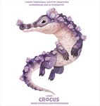 Rating: s
ID: 2213001
Date: 2020-04-12 03:56:53 -0400
Status: active
Score: 28
ambiguous_gender beady_eyes black_eyes claws crocodile crocodilian crocus_(flower) digital_media_(artwork) digital_painting_(artwork) english_text feral flower humor painting_(artwork) piper_thibodeau plant pun purple_body purple_scales reptile scales scalie simple_background solo tan_body tan_scales text url visual_pun white_background post #2213001