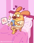Rating: s
ID: 5608314
Date: 2025-05-30 00:40:50 -0400
Status: active
Score: 1
anthro blush canid canine canis clothed clothing digital_media_(artwork) domestic_dog electronics fetch!_with_ruff_ruffman glen_ruffman heart_symbol male mammal pbs phone pixelsdoodles smile solo tail texting post #5608314