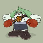 Rating: s
ID: 5398006
Date: 2025-02-25 22:01:24 -0500
Status: active
Score: 8
1:1 anthro bandai_namco beady_eyes belt boots bottomwear boxing_gloves championship_belt clothing denim denim_bottomwear denim_clothing digimon digimon_(species) footwear gargomon handwear hi_res horn jeans long_ears m_shamoji male pants shoes smile solo post #5398006