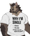 Rating: s
ID: 5548593
Date: 2025-05-04 13:53:52 -0400
Status: active
Score: 92
absurd_res anthro bruno_(rossciaco) canid canine clothing collar ear_piercing ear_ring english_text fur hi_res male mammal mythological_canine mythological_creature mythology piercing ring_piercing rossciaco shirt simple_background solo text topwear werecanid werecanine werecreature werewolf white_background yellow_eyes post #5548593