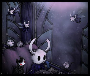 Rating: s
ID: 5744043
Date: 2025-07-30 03:40:47 -0400
Status: active
Score: 3
2025 2_horns 6_eyes ambiguous_gender arthropod biped black_eyes cloak clothed clothing cohavmuzar detailed_background flying grimmchild_(hollow_knight) group hi_res holding_map holding_quill hollow_knight horn loose_feather map multi_eye quill red_eyes sitting team_cherry the_knight_(hollow_knight) vessel_(species) weaver_(hollow_knight) wings post #5744043