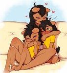 Rating: s
ID: 3101183
Date: 2022-01-01 17:03:09 -0500
Status: active
Score: 188
absurd_res ahoge anthro band-aid bandage black_hair black_nose blue_background blush bottomwear breasts brown_body brown_fur canid canine child clothing conditional_dnp cowlick emanata emiru_taichou_(colo) eyebrow_through_hair eyebrows eyelashes eyes_closed female floppy_ears fur furniture group hair hand_on_arm heart_symbol hearts_around_body hearts_around_head hi_res hug kneeling long_hair mammal markings messy_hair mole_(marking) motion_lines nuzzling open_mouth pawpads pink_pawpads pudgeruffian shadow shirt shorts sibling_(lore) simple_background sister_(lore) sisters_(lore) sitting small_breasts smile sofa tail tail_motion tailwag teeth text topwear translucent translucent_hair trio wince yellow_eyes yellow_fangs_(colo) young post #3101183