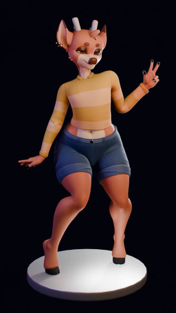 Rating: s
ID: 5763852
Date: 2025-08-07 23:50:37 -0400
Status: active
Score: 80
3d_(artwork) 3d_animation 9:16 animated anthro antlers bedroom_eyes bottomwear clothed clothing deer denim denim_bottomwear denim_clothing denim_shorts digital_media_(artwork) ear_piercing ear_ring femboy gesture half-closed_eyes hand_gesture hi_res high_framerate hooves horn komdog lucas_(komdog) male mammal midriff narrowed_eyes no_sound piercing ring_piercing seductive shirt short_playtime shorts simple_background smile smug_face solo tail topwear turntable_(animation) v_sign valorlynz_(modeler) webm yellow_clothing yellow_shirt yellow_topwear post #5763852