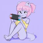 Rating: s
ID: 2146640
Date: 2020-02-11 11:44:44 -0500
Status: active
Score: 43
1:1 2020 anthro bottomwear canid canine choker clothed clothing digital_media_(artwork) ear_piercing electronics female frankuwu game_console jewelry liz_pink mammal necklace nintendo nintendo_switch panties pattern_bottomwear pattern_clothing pattern_panties pattern_underwear piercing simple_background sitting solo striped_bottomwear striped_clothing striped_panties striped_underwear stripes underwear young young_anthro post #2146640