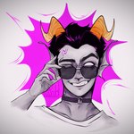 Rating: s
ID: 5371466
Date: 2025-02-13 23:13:54 -0500
Status: active
Score: 3
1:1 2023 2_horns 5_fingers abstract_background alien alien_humanoid ambartelumendil ambiguous_gender aquarius_(symbol) astrological_symbol black_eyebrows black_hair choker clothed clothing cronus_ampora ear_fins eyebrows eyewear facial_markings fin fingers glasses grey_body grey_skin grin hair head_markings hi_res highlights_(coloring) homestuck horn horned_humanoid humanoid jewelry looking_at_viewer lowering_glasses marine markings ms_paint_adventures neck_gills necklace no_irises opaque_glasses purple_highlights raised_eyebrow ring_choker shirt short_hair smile solo sunglasses symbol teeth topwear troll_(homestuck) wearing_sunglasses western_zodiac_symbol white_clothing white_sclera white_shirt white_topwear yellow_horn post #5371466