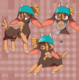 Rating: s
ID: 5765078
Date: 2025-08-08 15:33:41 -0400
Status: active
Score: 8
bovid brown_body brown_fur caprine chin_tuft clothing cloven_hooves dreadlocks facial_hair facial_tuft female feral fur goat goatee hair hand_under_chin headgear headgear_only headwear headwear_only heart_symbol hi_res holding_face hooves horizontal_pupils kerchief mammal mostly_nude multicolored_body multicolored_fur pupils quadruped red_eyes shanty_(tfh) short_tail smile solo spec_almond_(artist) tail them's_fightin'_herds tuft post #5765078