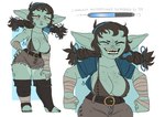 Rating: s
ID: 3378546
Date: 2022-06-07 15:19:41 -0400
Status: active
Score: 114
4_fingers 4_toes accessory bandage belt belt_buckle big_breasts big_ears bikini bikini_top blue_clothing blue_shirt blue_topwear bottomwear breasts brown_bottomwear brown_clothing brown_hair brown_shorts buckle catface_(character) claws cleavage clothed clothed_female clothed_humanoid clothing colored_nails denim denim_bottomwear denim_clothing denim_shorts eyelashes eyes_closed feet female fingers fist freckled_breasts freckles front_view goblin green_body green_claws green_nails green_skin hair hair_accessory hair_ribbon hand_on_hip hi_res humanoid humanoid_pointy_ears kanekuo looking_at_viewer multiple_poses nails open_clothing open_shirt open_topwear pigtails pointy_ears pose pupils ribbons seam_(sewing) sharp_nails sharp_teeth shirt short_stack shorts simple_background slit_pupils solo stirrup_knee_boots stirrup_legwear stitch_(sewing) swimwear teeth text thick_thighs toes topwear two-piece_swimsuit white_background wide_hips yellow_eyes post #3378546