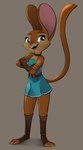Rating: s
ID: 5049486
Date: 2024-09-14 08:36:26 -0400
Status: active
Score: 54
2023 3_toes 4_fingers alargewoodenbadger anthro backlighting bare_shoulders beatrix_(alwb) belt belt_buckle big_ears big_eyes biped black_outline blue_clothing blue_dress blue_eyes breasts brown_background brown_belt brown_body brown_choker brown_clothing brown_eyebrows brown_footwear brown_fur brown_gloves brown_handwear brown_jewelry brown_legwear brown_necklace brown_tail buckle buckteeth choker clothed clothing countershade_face countershade_feet countershade_neck countershade_torso countershading crossed_arms dormouse dress ears_up eyebrows eyelashes feet female fingerless_gloves fingers fluffy fluffy_tail footwear full-length_portrait fully_clothed fur glistening glistening_eyes gloves handwear hazel_dormouse hi_res jewelry legwear light lighting long_tail looking_aside mammal necklace open_mouth open_smile outline pink_inner_ear pink_nose portrait raised_tail rimlight rodent shaded shadow simple_background small_breasts smile solo standing strapless_clothing strapless_dress tail tan_body tan_countershading tan_fur teal_eyes teeth three-quarter_view toeless_footwear toes tongue whiskers post #5049486
