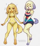 Rating: s
ID: 5537306
Date: 2025-04-29 02:42:26 -0400
Status: active
Score: 45
2025 4_toes animal_crossing anthro barefoot bikini bikini_briefs breasts brown_eyes canid canine canis clothing coffeechicken daisy_(animal_crossing) domestic_dog duo feet female gloves_(marking) goldie_(animal_crossing) hair hi_res leg_markings mammal markings navel nintendo one-piece_swimsuit paws plantigrade simple_background socks_(marking) swimwear toeless_(marking) toes two-piece_swimsuit post #5537306