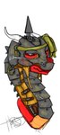 Rating: s
ID: 5108600
Date: 2024-10-11 17:13:52 -0400
Status: active
Score: 14
armor armor_plates battle camo damaged_armor dragon fan_character feral headshot_portrait hi_res lord-hastings male mythological_creature mythological_scalie mythology portrait scalie skywing_(wof) solo wings_of_fire post #5108600