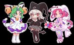 Rating: s
ID: 4851008
Date: 2024-06-13 20:12:22 -0400
Status: active
Score: 7
2021 accessory ahoge alpha_channel alternative_fashion bat_wings bell big_bell bottomwear bow_ribbon braided_hair cat_hat clothing dejiko demon demon_humanoid di_gi_charat digital_witch_mayura feathered_wings feathers female floating_wings footwear furgonomics green_eyes green_hair group hair hat headgear headwear hexagram hi_res human humanoid isosceless j-fashion jingle_bell legwear lolita_(fashion) magical_girl_outfit magical_girl_wand mammal membrane_(anatomy) membranous_wings menhera nakahara_komugi nurse_clothing nurse_lolita nurse_witch_komugi-chan orb outline petticoat pink_hair purple_eyes red_cross red_eyes ribbons shoes simple_background skirt smile socks spade_tail standing symbol tail tail_accessory tail_bow tail_ribbon thigh_highs transparent_background trio ukagaka unusual_anatomy unusual_wings wand white_hair white_outline winged_humanoid winged_shoes wings post #4851008