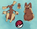 Rating: s
ID: 5661114
Date: 2025-06-22 18:11:33 -0400
Status: active
Score: 12
4_fingers absurd_res anthro arm_tuft bent_legs big_butt blush blush_stickers brown_body brown_eyes butt c0cobeanz eyebrows feet female fingers fur generation_4_pokemon hi_res kneeling long_ears lopunny mammal nintendo on_knee pokemon pokemon_(species) squish tan_body tan_ears tan_fur thick_thighs thigh thigh_squish tuft post #5661114
