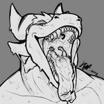 Rating: s
ID: 4242299
Date: 2023-08-19 11:39:54 -0400
Status: active
Score: 35
1:1 anthro anthro_pred bodily_fluids detailed_mouth devourer_(razor_koopa) digital_media_(artwork) dragon drooling drooling_tongue esophagus fangs goo_creature goo_dragon goo_drip hi_res horn imminent_oral_vore imminent_vore larger_pred looking_at_viewer male male_pred monochrome mouth_shot muscular muscular_anthro muscular_male mythological_creature mythological_scalie mythology neck_muscles open_mouth saliva saliva_on_tongue saliva_string scalie sharp_teeth simple_background size_difference sketch slime smile solo spikes spikes_(anatomy) teasing teeth thergderg throat tongue tongue_out uvula post #4242299