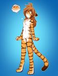Rating: s
ID: 580291
Date: 2015-01-01 05:00:59 -0500
Status: active
Score: 83
anthro bangs biped blue_background breasts brown_hair casual_nudity chest_tuft colored conditional_dnp countershading digital_drawing_(artwork) digital_media_(artwork) digitigrade ears_back fangs featureless_breasts featureless_crotch felid female female_anthro flora_(twokinds) food full-length_portrait fur gradient_background hair hi_res hybrid keidran long_hair mammal multicolored_body multicolored_fur nude nude_anthro nude_female orange_body orange_fur pancake pantherine pivoted_ears portrait pose sigh simple_background small_breasts solo striped_body striped_fur stripes tail teeth three-quarter_view tiger tom_fischbach tuft twokinds white_body white_fur yellow_eyes post #580291