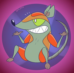 Rating: s
ID: 5687695
Date: 2025-07-05 11:13:36 -0400
Status: active
Score: 7
abstract_background alternate_version_at_paywall anthro black_nose cartoon_network cybernetics cyborg digital_drawing_(artwork) digital_media_(artwork) fur gavanzude gesture green_eyes grey_body grey_fur happy hi_res machine male mammal mao_mao:_heroes_of_pure_heart murid murine rat ratarang robotic_tail rodent sharp_teeth shrug signature sitting solo teeth post #5687695