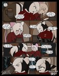 Rating: s
ID: 5533609
Date: 2025-04-27 09:25:58 -0400
Status: active
Score: 16
alcohol anthro arm_warmers armwear asian_clothing beverage blush braided_hair braided_ponytail chinese_clothing clothing comic crowd dialogue drinking duo east_asian_clothing english_text fur green_eyes group hair hi_res hybrid looking_at_another male male/male mammal mead_(drink) mickey_(thibbycat) mouse murid murine ponytail red_eyes rodent scarf shirt sitting tankard tavern text thibbycat topwear tunic white_body white_fur window xin_(thibbycat) post #5533609