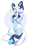 Rating: s
ID: 5648088
Date: 2025-06-17 06:27:57 -0400
Status: active
Score: 2
ambiguous_gender bloominglynx blue_body blue_ears blue_eyes blue_fur blue_pawpads canid canine cheek_tuft closed_smile crotch_tuft facial_tuft fangs feral fur head_tuft hi_res leg_tuft mammal mouth_closed one_eye_closed pawpads signature simple_background smile solo teeth tuft white_body white_fur post #5648088