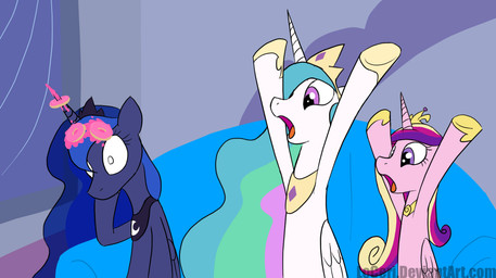 Rating: s
ID: 241380
Date: 2012-08-25 06:30:53 -0400
Status: active
Score: 42
2012 anthro blue_body blue_feathers blue_hair crown dessert doughnut equid equine feathered_wings feathers female food friendship_is_magic furniture group hair hasbro headgear hi_res horn humor loceri mammal multicolored_hair my_little_pony mythological_creature mythological_equine mythology pastry pink_body pink_feathers princess princess_cadance_(mlp) princess_celestia_(mlp) princess_luna_(mlp) purple_eyes rainbow_hair royalty shocked sofa white_body white_feathers winged_unicorn wings post #241380