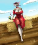 Rating: s
ID: 3509921
Date: 2022-08-16 10:26:07 -0400
Status: active
Score: 17
anthro big_breasts bovid bovine breasts cattle clothed clothing countryside curvy_figure day dress female fully_clothed green_eyes hair hay hi_res hikaruthewolf hooves horn light mammal outside pink_hair sketch solo sunlight post #3509921