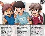 Rating: s
ID: 1777086
Date: 2019-01-27 13:49:30 -0500
Status: active
Score: 4
2018 animal_humanoid anthro asics child clothed clothing deer english_text fully_clothed greeting group human humanoid japanese_text kaminosaki male mammal mizuno scalie scalie_humanoid shikame_akihiro sport sportswear takuya_yamashita text volleyball young young_anthro young_human young_humanoid young_male yuuya_habu post #1777086