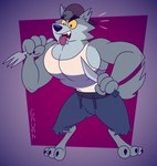 Rating: s
ID: 4036689
Date: 2023-05-06 18:07:39 -0400
Status: active
Score: 9
alternate_version_at_paywall anthro backwards_hat bottomwear canid canine canis cartoon_network clothing cutlery fork gavanzude hat headgear headwear hi_res kitchen_utensils knife male mammal muscular muscular_anthro muscular_male pants shirt solo tail tongue tongue_out tools topwear we_baby_bears we_bare_bears wolf wolf_(we_baby_bears) post #4036689