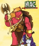Rating: s
ID: 250999
Date: 2012-09-23 11:02:39 -0400
Status: active
Score: 6
2012 anthro anthrofied axe big_macintosh_(mlp) bigredmacintosh blonde_hair blue_eyes clothed clothing conan_pose conan_the_barbarian conan_the_barbarian_(franchise) double_bitted_axe duo earth_pony english_text equid equine female freckles friendship_is_magic green_eyes hair hasbro horn horse looking_at_viewer male mammal melee_weapon muscular my_little_pony mythological_creature mythological_equine mythology parody pony purple_hair rarity_(mlp) text unicorn warrior weapon post #250999