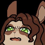 Rating: s
ID: 4943041
Date: 2024-07-26 00:14:46 -0400
Status: active
Score: 31
1:1 2024 alpha_channel angry animated anime_eyes anthro brown_hair colored digital_media_(artwork) distressed ears_back ears_down emote fangs folded_ears green_eyes gynomorph_(lore) hair headshot_portrait imreer lagomorph leporid long_hair loop low_res mammal mottled mottled_face open_mouth pivoted_ears pixel_(artwork) pixel_animation portrait rabbit sandry_vallheim screaming screeching shaded short_playtime simple_background solo sound_lines tan_body tan_skin teeth transparent_background wavy_hair post #4943041