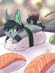 Rating: s
ID: 3816653
Date: 2023-01-17 00:15:40 -0500
Status: active
Score: 2
3:4 anthro chopsticks cjk_character food iced_tea kota_(kotafen) male meat omtay rice salmon_(food) seaweed solo sushi wasabi post #3816653