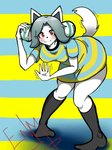Rating: s
ID: 2678024
Date: 2021-04-01 14:53:44 -0400
Status: active
Score: 43
3:4 anthro breasts canid canine clothed clothing felid feline female hair mammal rinrangingan solo tem temmie_(undertale) topwear undertale undertale_(series) white_body post #2678024