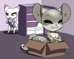 Rating: s
ID: 5654307
Date: 2025-06-19 20:09:37 -0400
Status: active
Score: 1
5:4 appliance bandai_namco box canid canine cardboard cardboard_box chibi clothing cloude_leopard container digimon digimon_(species) felid feline fox fridge furball gloves handwear kitchen_appliance komitadjie ktisune lattenmon mammal markings renamon smile smirk tail tail_motion tailwag taur post #5654307