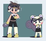 Rating: s
ID: 5248323
Date: 2024-12-17 09:00:11 -0500
Status: active
Score: 14
animal_crossing anthro blush blush_lines blush_stickers bodily_fluids bottomless brown_eyes clothed clothing flying_sweatdrops grey_squirrel height_reduction human male mammal marshal_(animal_crossing) nintendo oagoner rodent sciurid simple_background solo sweat sweatdrop tf_into_fictional_character transformation transformation_sequence tree_squirrel post #5248323