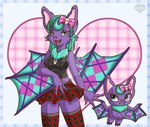 Rating: s
ID: 4181287
Date: 2023-07-19 21:47:41 -0400
Status: active
Score: 4
accessory alternate_form alternative_fashion anthro anthrofied bangs bat body_hair bone bottomwear bow_ribbon breasts caramel-kitteh chest_hair claws clothing crop_top duo eyebrows eyelashes fangs female feral finger_claws fur goth green_hair hair hair_accessory hair_bow hair_ribbon hasbro humanoid_hands legwear lidded_eyes littlest_pet_shop mammal membrane_(anatomy) membranous_wings miniskirt multiple_forms open_mouth open_smile pleated_skirt pointy_ears prick_ears punk punkiest_bat purple_body purple_fur ribbons shirt skirt skull smile square_crossover teeth thigh_highs tight_clothing toe_claws topwear winged_arms wings post #4181287