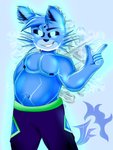 Rating: s
ID: 2553632
Date: 2021-01-01 11:47:51 -0500
Status: active
Score: 5
anthro areola bear belly big_belly black_sclera blue_body blue_bottomwear blue_clothing blue_ears blue_eyes blue_fur blue_hair blue_nipples blue_pants bottomwear clothed clothing crotch_lines fluffy_ears fur glowing glowing_eyes grin hair half-closed_eyes hand_on_hip hi_res ice jflare205 kirene_yukira_(jflare205) looking_at_viewer male mammal musclegut muscular narrowed_eyes navel nipples overweight overweight_male pants pecs slightly_chubby smile snowflake solo thigh_window topless watermark post #2553632