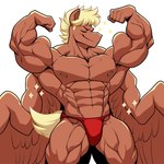 Rating: s
ID: 5572860
Date: 2025-05-14 22:39:02 -0400
Status: active
Score: 17
5_fingers abs anthro blonde_hair clothed clothing deltoids digital_media_(artwork) equid equine feathered_wings feathers fingers flex_(character) flexing flexing_bicep flexing_both_biceps flexing_muscles fur grin hair hasbro hi_res horse jockstrap jockstrap_only male male_anthro mammal mostly_nude_anthro mostly_nude_male muscular muscular_anthro muscular_arms muscular_male muscular_thighs my_little_pony mythological_creature mythological_equine mythology nipples obliques pecs pegasus pony ponyanony proud red_body red_fur smile smirk snout solo sparkles speedo speedo_only swimwear tail topless topless_anthro topless_male triceps underwear underwear_only wings post #5572860