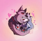 Rating: s
ID: 2715788
Date: 2021-04-27 19:23:43 -0400
Status: active
Score: 207
2021 amber_(helluva_boss) anthro ashley_(helluva_boss) bite bite_mark black_body black_fur black_hair black_nose canid canid_demon canine clothing collar daughter_(lore) demon digital_media_(artwork) duo eyebrows eyes_closed family fan_character fangs father_(lore) father_and_child_(lore) father_and_daughter_(lore) female fur grey_body grey_fur grey_hair group group_hug hair happy heart_symbol hellhound helluva_boss hi_res hug hugging_another jacket larger_male looking_at_another looking_at_relative looking_at_sibling looking_down loona_(helluva_boss) male mammal mayserena mother_(lore) mother_and_child_(lore) mother_and_daughter_(lore) multicolored_body multicolored_fur mythological_canine mythological_creature mythology notched_ear parent_(lore) parent_and_child_(lore) parent_and_daughter_(lore) pink_background red_sclera sharp_teeth shirt sibling_(lore) simple_background sister_(lore) sisters_(lore) size_difference sleeveless_jacket smaller_female smile spiked_collar spikes t-shirt teeth topwear tuft two_tone_body two_tone_fur vortex_(helluva_boss) white_body white_eyes white_fur young young_anthro post #2715788