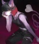 Rating: s
ID: 5560359
Date: 2025-05-09 16:23:38 -0400
Status: active
Score: 22
2025 alternative_fashion anthro anthrofied biped black_bottomwear black_clothing black_hair black_jeans black_nails black_nose black_pants black_shirt black_tank_top black_topwear blep bottomwear breasts catheadyy clothed clothing collar colored_nails crop_top cross_collar_tag curly_hair dated denim denim_bottomwear denim_clothing digital_media_(artwork) digital_painting_(artwork) dipstick_tail eyelashes eyeshadow fan_character felid feline female fur generation_4_pokemon goth hair head_on_hand heart_tail hi_res highlights_(coloring) inner_ear_fluff jeans leaning leaning_forward looking_at_viewer makeup mammal markings mascara medium_breasts midriff multicolored_body multicolored_fur nails narrowed_eyes nintendo painting_(artwork) pants pearl_(huwon) pink_body pink_fur pokemon pokemon_(species) pokemorph portrait punk purple_eyes purugly red_highlights shiny_pokemon shirt short_hair signature simple_background sitting slim_anthro slim_female solo tail tail_markings tank_top three-quarter_portrait tongue tongue_out topwear tuft two_tone_body two_tone_fur white_body white_fur yellow_sclera zipper post #5560359