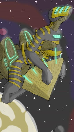 9:16 anthro armor breasts dead_space digital_drawing_(artwork) digital_media_(artwork) electronic_arts female hi_res living_machine living_vehicle machine neon planet shaded simple_shading slim small_breasts solo sovietrainbow space spacecraft unavailable_at_source usg_ishimura_(dead_space) vehicle visceral_games
