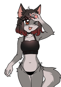 Rating: s
ID: 5771522
Date: 2025-08-11 10:18:33 -0400
Status: active
Score: 15
animal_humanoid anthro bikini brown_hair cat_humanoid choker clothing crop_top domestic_cat felid felid_humanoid feline feline_humanoid felis female fur grey_body grey_fur hair hair_dye hi_res humanoid jewelry mammal mammal_humanoid necklace patto_pib shirt short_hair solo string_bikini swimwear topwear two-piece_swimsuit post #5771522