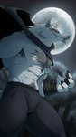 Rating: s
ID: 5658144
Date: 2025-06-21 13:35:28 -0400
Status: active
Score: 32
4_fingers 9:16 anthro armpit_hair biped black_pawpads body_hair canid canine canis claws clothed clothing corrsk death_(puss_in_boots) detailed_background dreamworks fingers full_moon fur hi_res male mammal moon muscular muscular_anthro muscular_male pawpads pecs puss_in_boots_(franchise) red_eyes solo topless topless_anthro topless_male wolf post #5658144