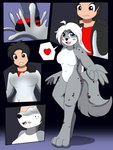 Rating: s
ID: 5575397
Date: 2025-05-15 22:27:52 -0400
Status: active
Score: 13
2019 3:4 anthro biped black_ears black_hair black_nose blue_eyes blush bottomwear breasts brown_eyes clothed clothing colored comic countershade_face countershade_fur countershade_neck countershade_tail countershade_torso countershading featureless_breasts featureless_crotch felid female fur gender_transformation goo_transformation grey_body hair hi_res human human_to_anthro john_(swack16) leopard_spots looking_at_viewer maeve_(twokinds) mammal mtf_transformation navel nervous open_mouth pantherine pants reaching_towards_viewer smile snow_leopard solo species_transformation spots standing tail topwear transformation transformation_sequence white_body white_countershading white_hair white_inner_ear wolferion post #5575397