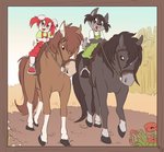 Rating: s
ID: 2191310
Date: 2020-03-24 22:14:46 -0400
Status: active
Score: 30
addison_grace ambiguous_gender anthro black_hair bridle canid canine canis clothed clothing domestic_pig equid equine fangs female feral fuf fur grey_body grey_fur group hair hi_res horse horseback_riding madison_creek mammal mount outside pink_body pink_skin red_hair reins rider riding riding_on_back sabertooth_(anatomy) saddle straddling suid suine sus_(pig) teeth wolf young young_anthro post #2191310