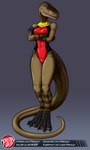 Rating: s
ID: 3139527
Date: 2022-01-24 05:14:02 -0500
Status: active
Score: 22
2020 3_fingers anthro arm_under_breasts artist_logo big_breasts big_tail biped black_body black_claws black_scales breast_squish breasts brown_eyes claws clip_studio_paint_(artwork) clothing crossed_arms digital_drawing_(artwork) digital_media_(artwork) digitigrade dinosaur eustreptospondylus eyelashes female fingers gradient_background green_body green_scales hi_res logo long_tail megalosaurid navel navel_outline non-mammal_breasts non-mammal_navel one-piece_swimsuit overbite predaguy prehistoric_species pupils purple_background red_clothing red_swimwear reptile scales scalie sharp_teeth simple_background slit_pupils snout solo squish standing striped_body striped_scales stripes swimwear tail tail_dimple teeth text theropod thick_tail thick_thighs toe_claws url walking_with_dinosaurs_(copyright) wide_hips post #3139527