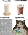 Rating: s
ID: 5507081
Date: 2025-04-16 01:04:48 -0400
Status: active
Score: 16
anthro bottle brown_body brown_fur candy canid canine canis chocolate chocolate_milk container dessert drinking_straw ear_piercing flavored_milk food fur hi_res impending_scat laxative male mammal meme milk multicolored_body multicolored_fur piercing reyes_(sepulte) sepulte solo text wolf post #5507081